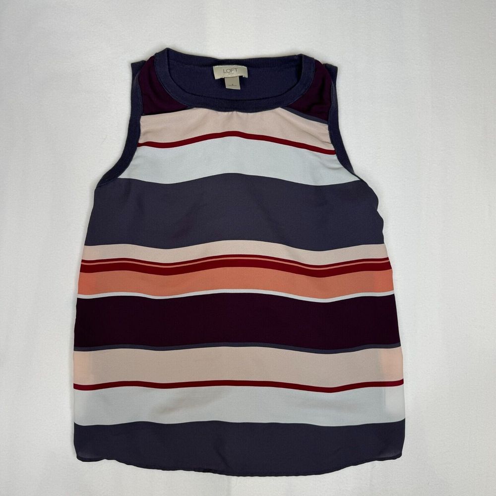 LOFT‎ Ann Taylor Womens Top Size S Business Wear to Work Sleeveless Interview